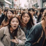 集団パニック女子　新宿　2023年03月30日