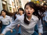 集団パニック女子　東京都　三鷹市　2023年11月19日