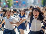 集団パニック女子　北海道　室蘭市　2025年10月30日